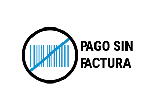 Pago sin factura